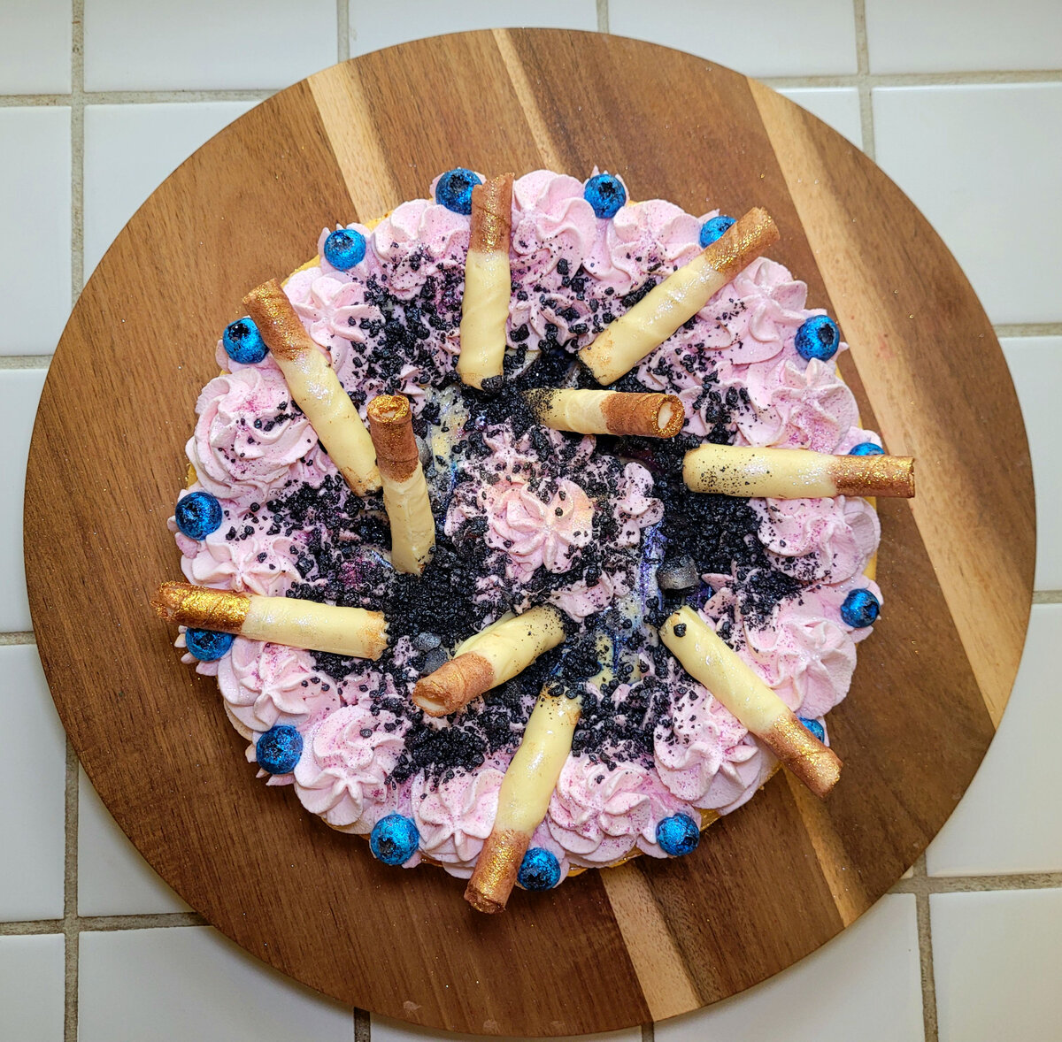 Blueberry Lemon Cheesecake