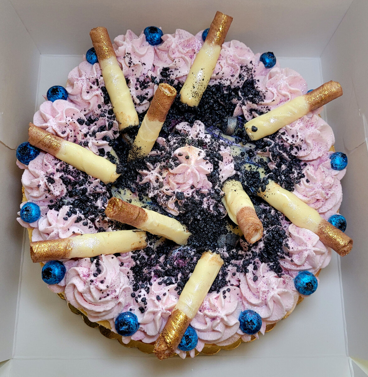 Blueberry Lemon Cheesecake