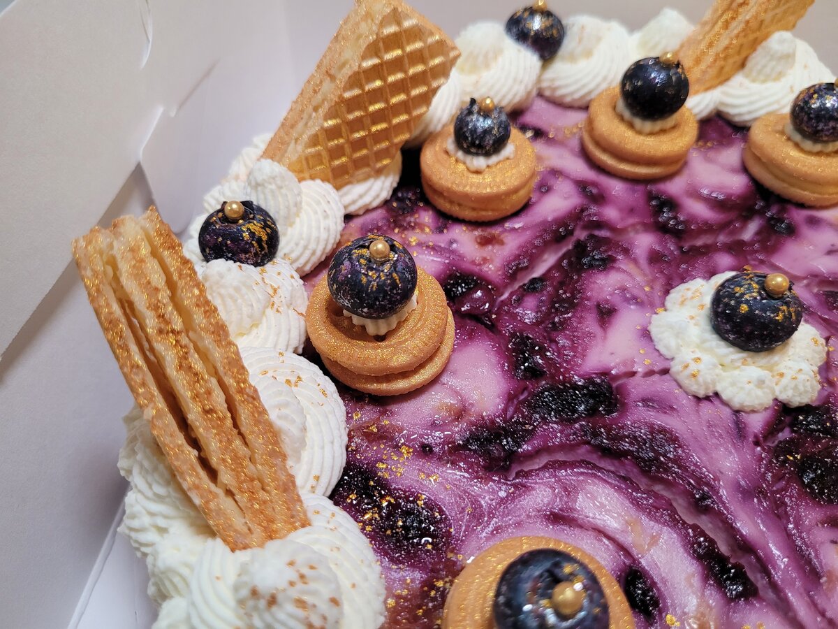 Blueberry Lemon Cheesecake