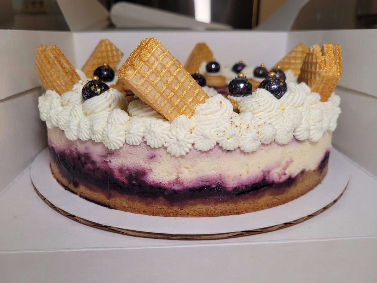 Blueberry Lemon Cheesecake