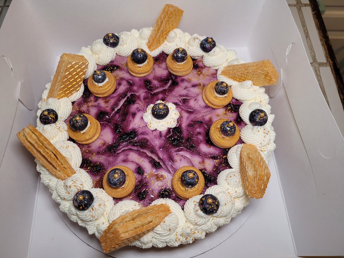 Blueberry Lemon Cheesecake
