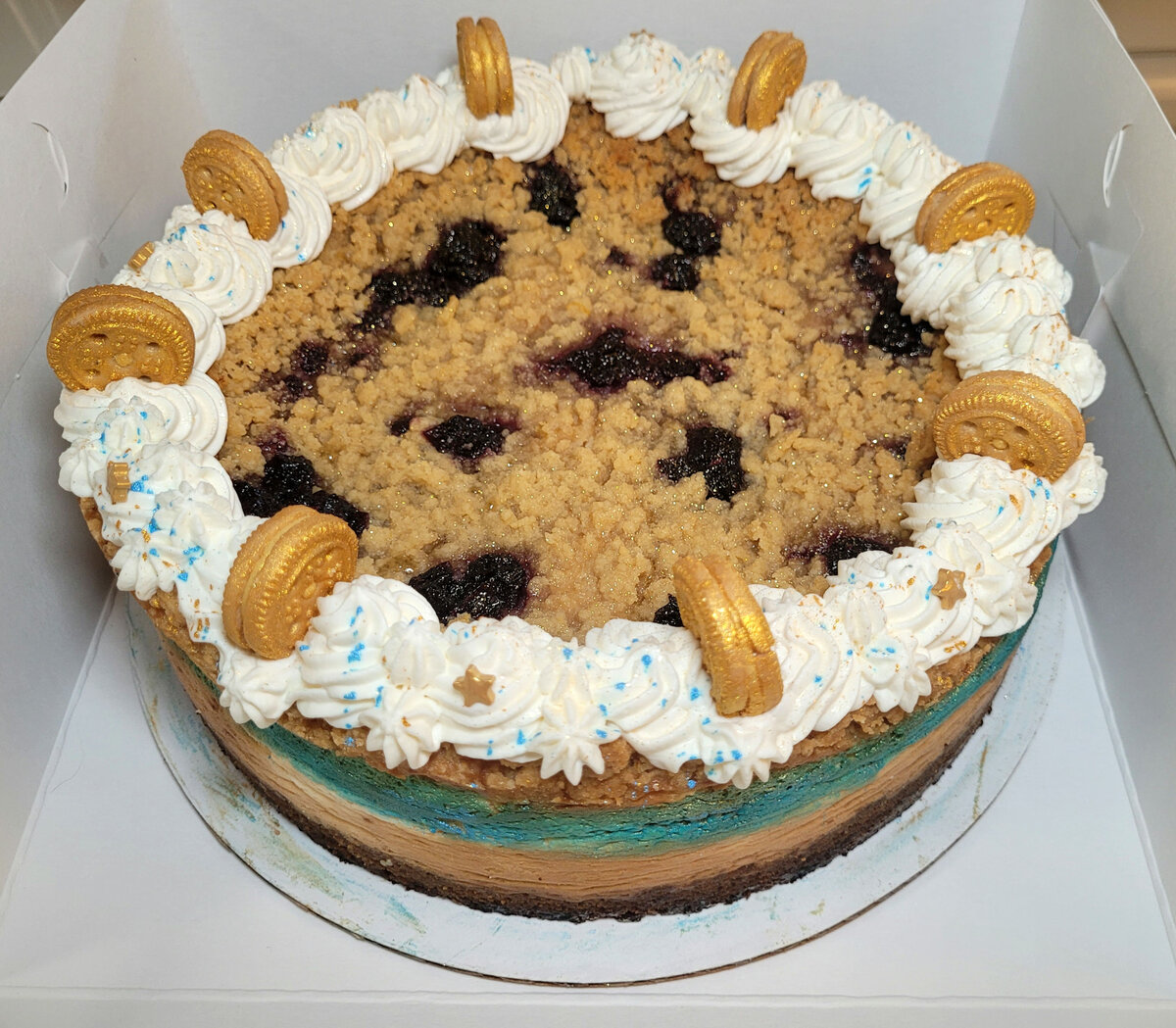Blueberry Lemon Cheesecake