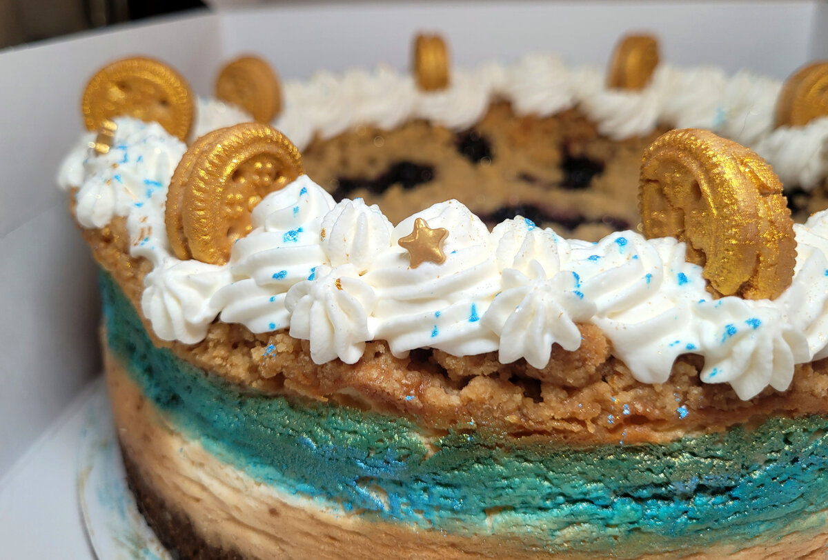 Blueberry Lemon Cheesecake