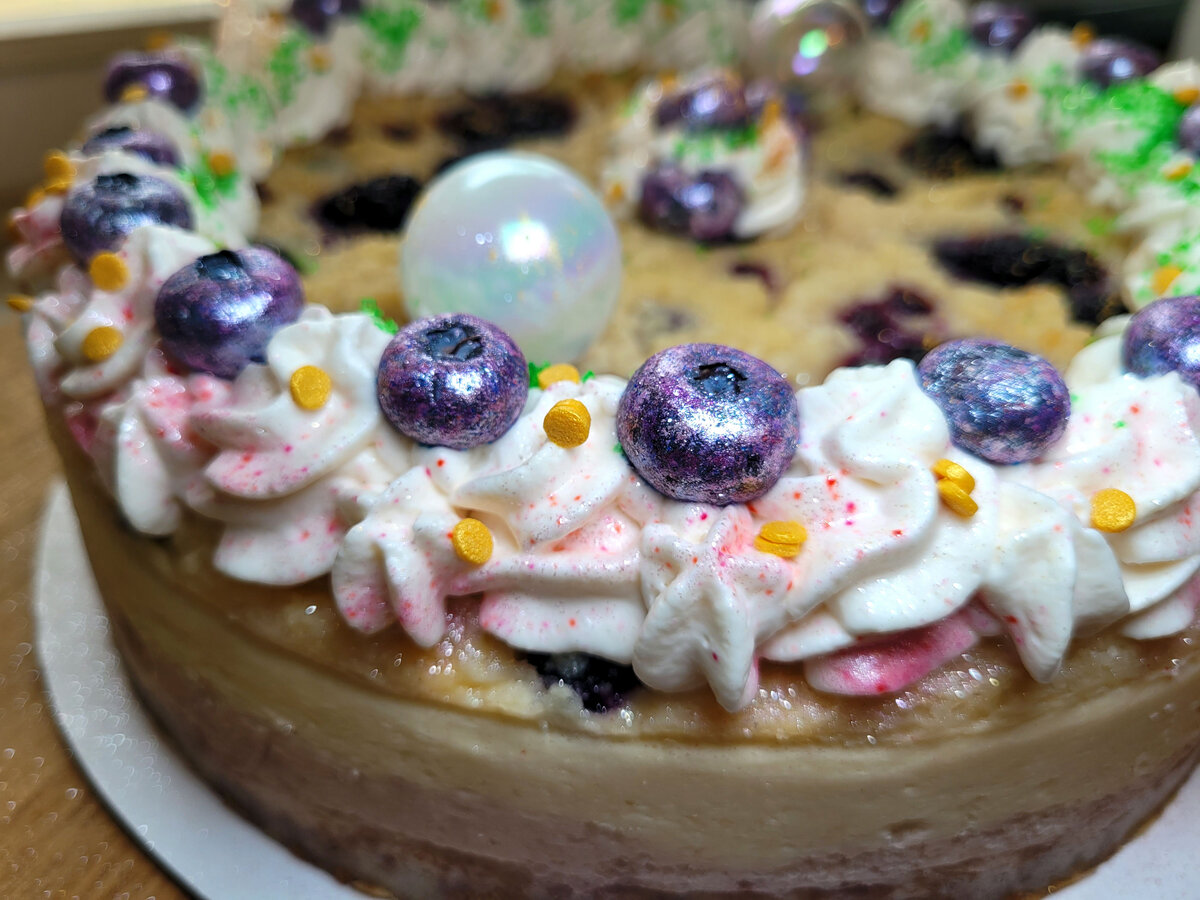 Blueberry Lemon Cheesecake