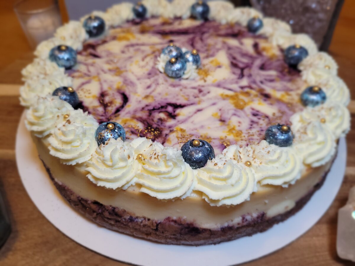 Blueberry Lemon Cheesecake