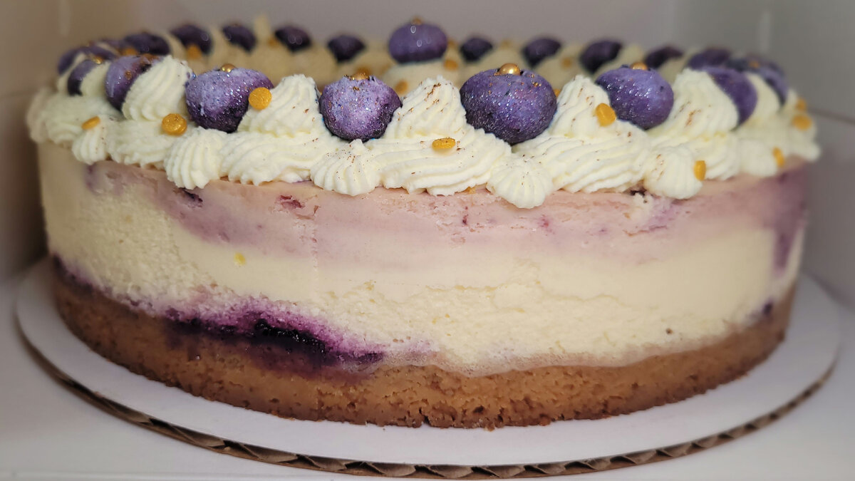 Blueberry Lemon Cheesecake