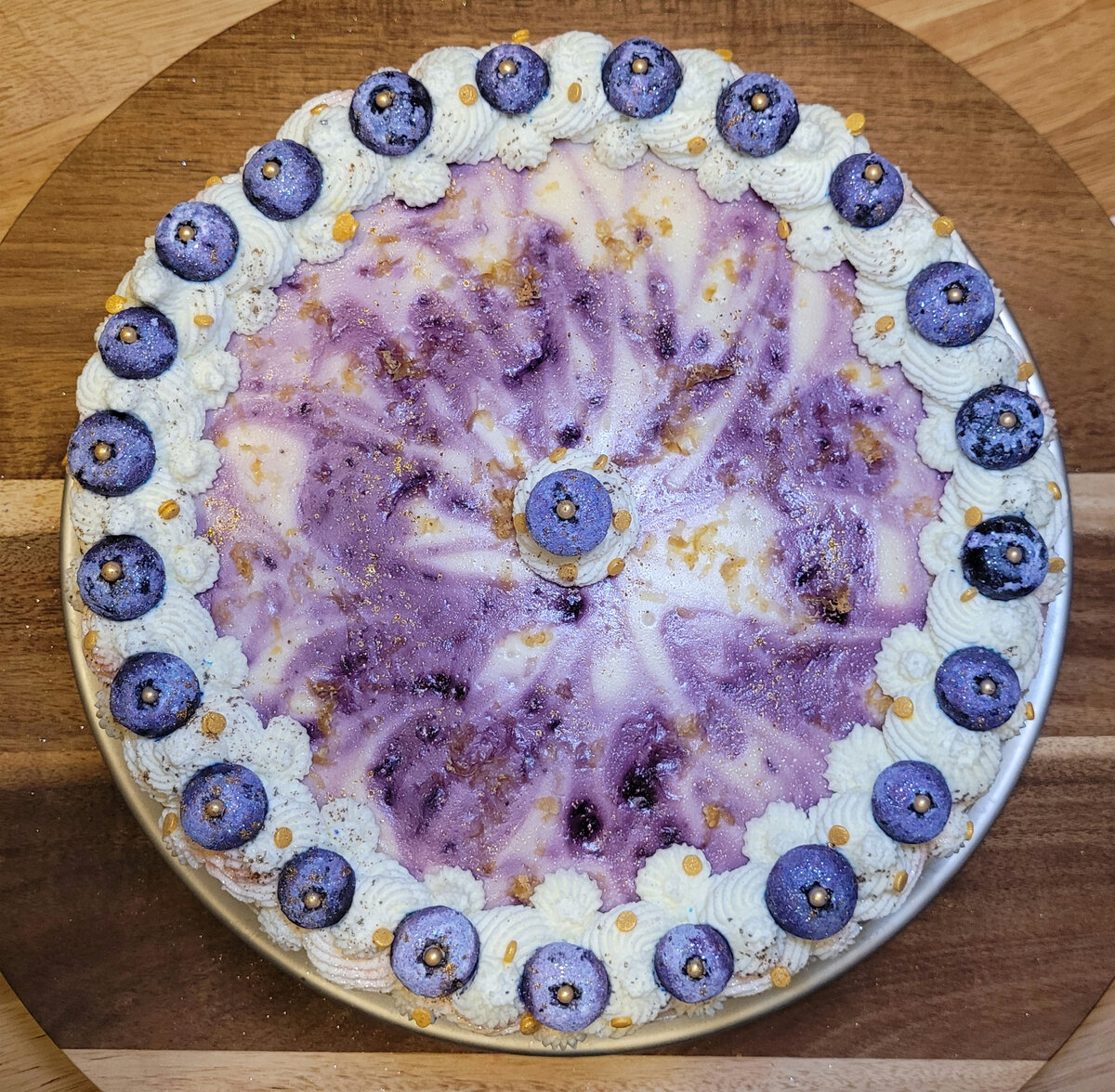 Blueberry Lemon Cheesecake