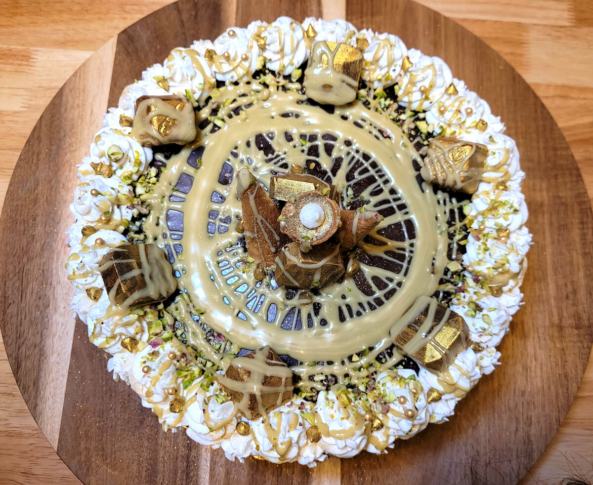 Dubai Chocolate Cheesecake