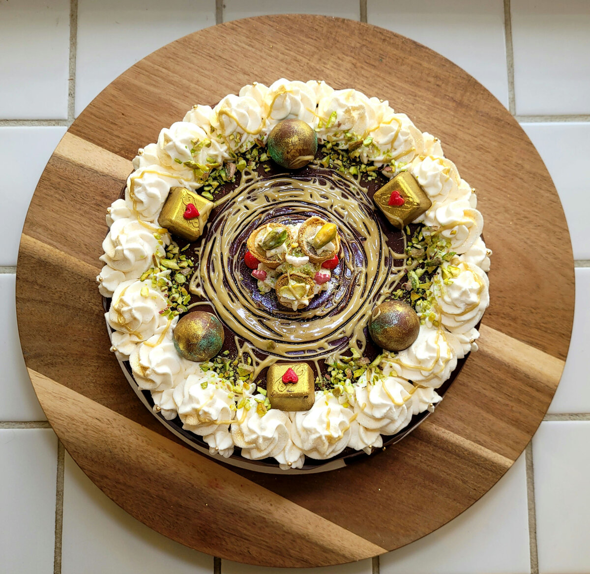 Dubai Chocolate Cheesecake