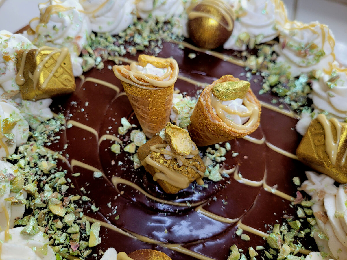 Dubai Chocolate Cheesecake