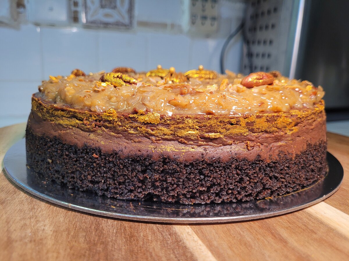 German Chocolate Cheesecake