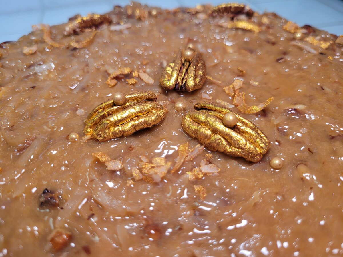 German Chocolate Cheesecake