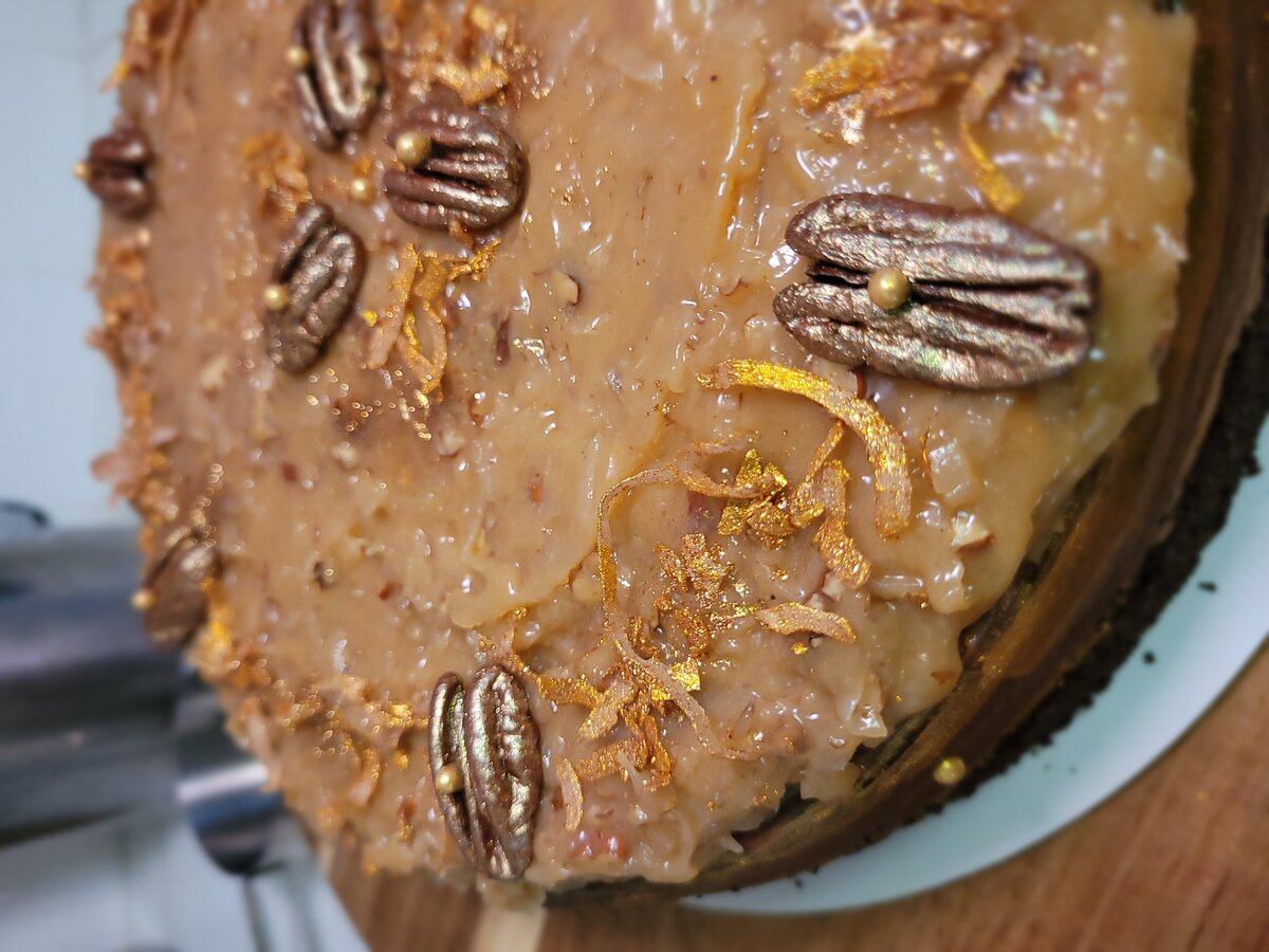 German Chocolate Cheesecake