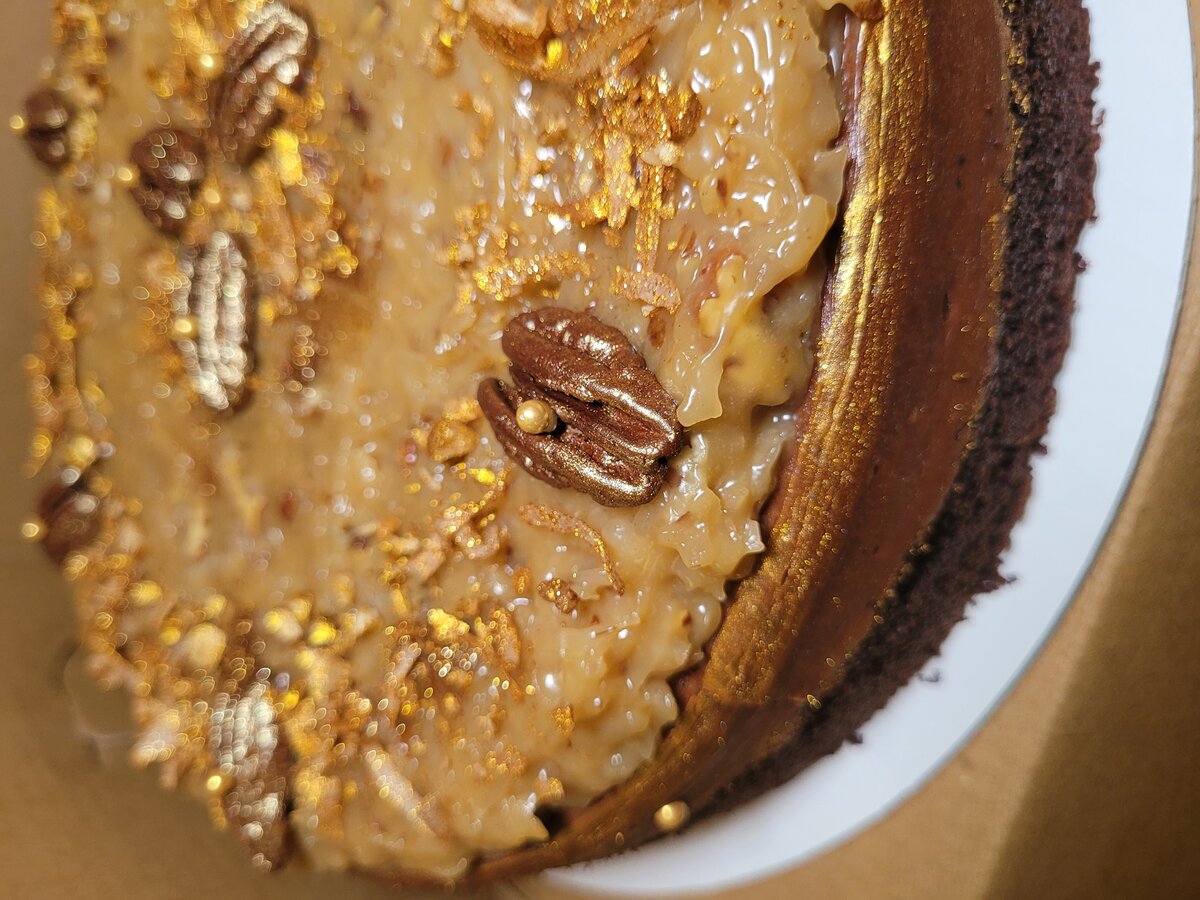 German Chocolate Cheesecake