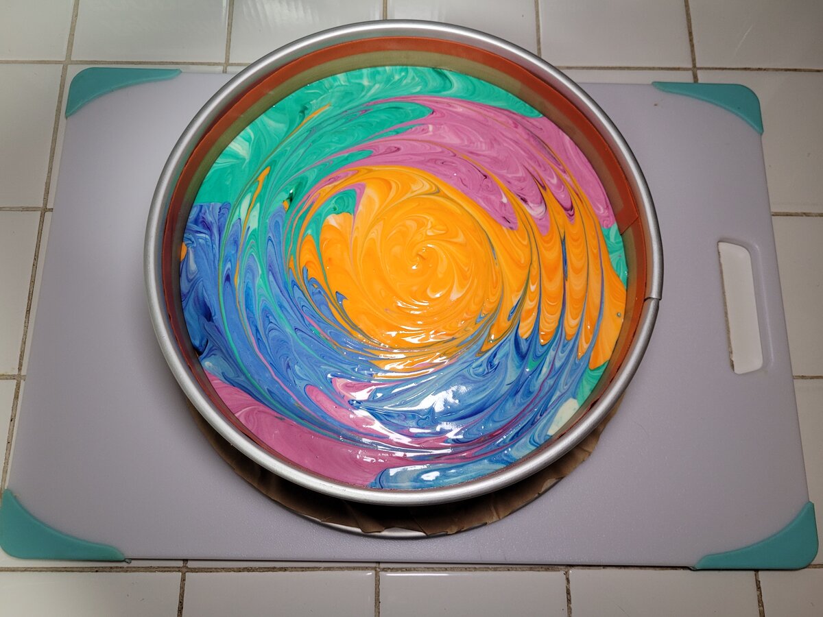 Tie-Dye Vanilla Almond