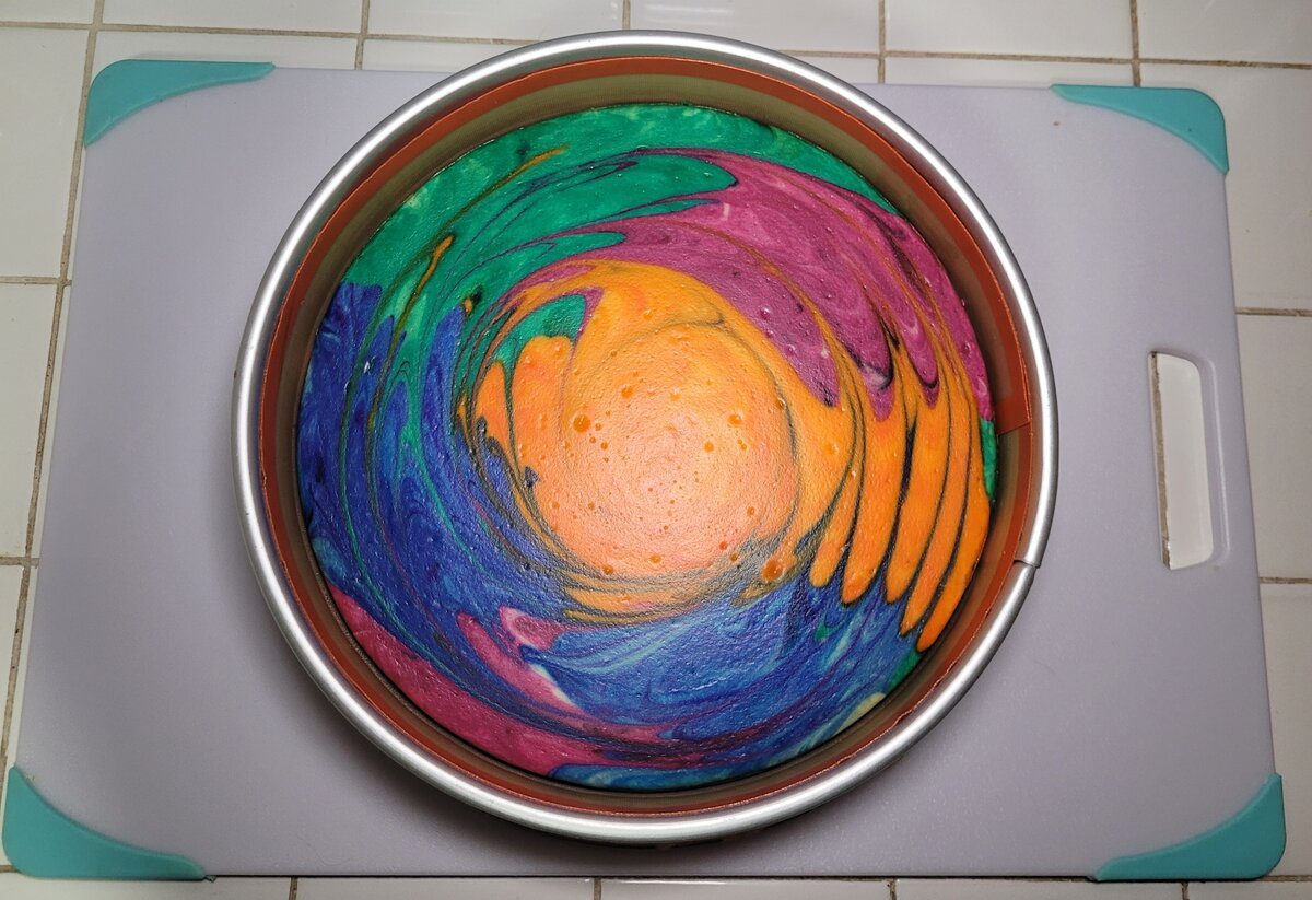 Tie-Dye Vanilla Almond