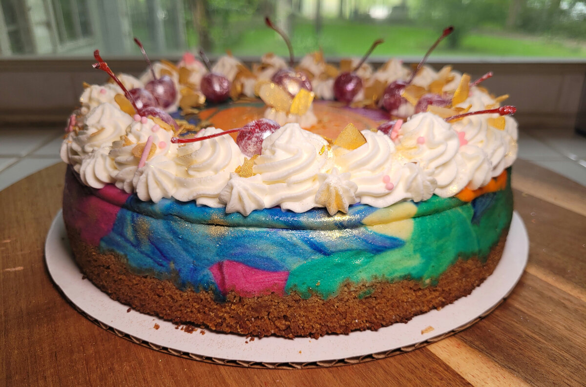 Tie-Dye Vanilla Almond